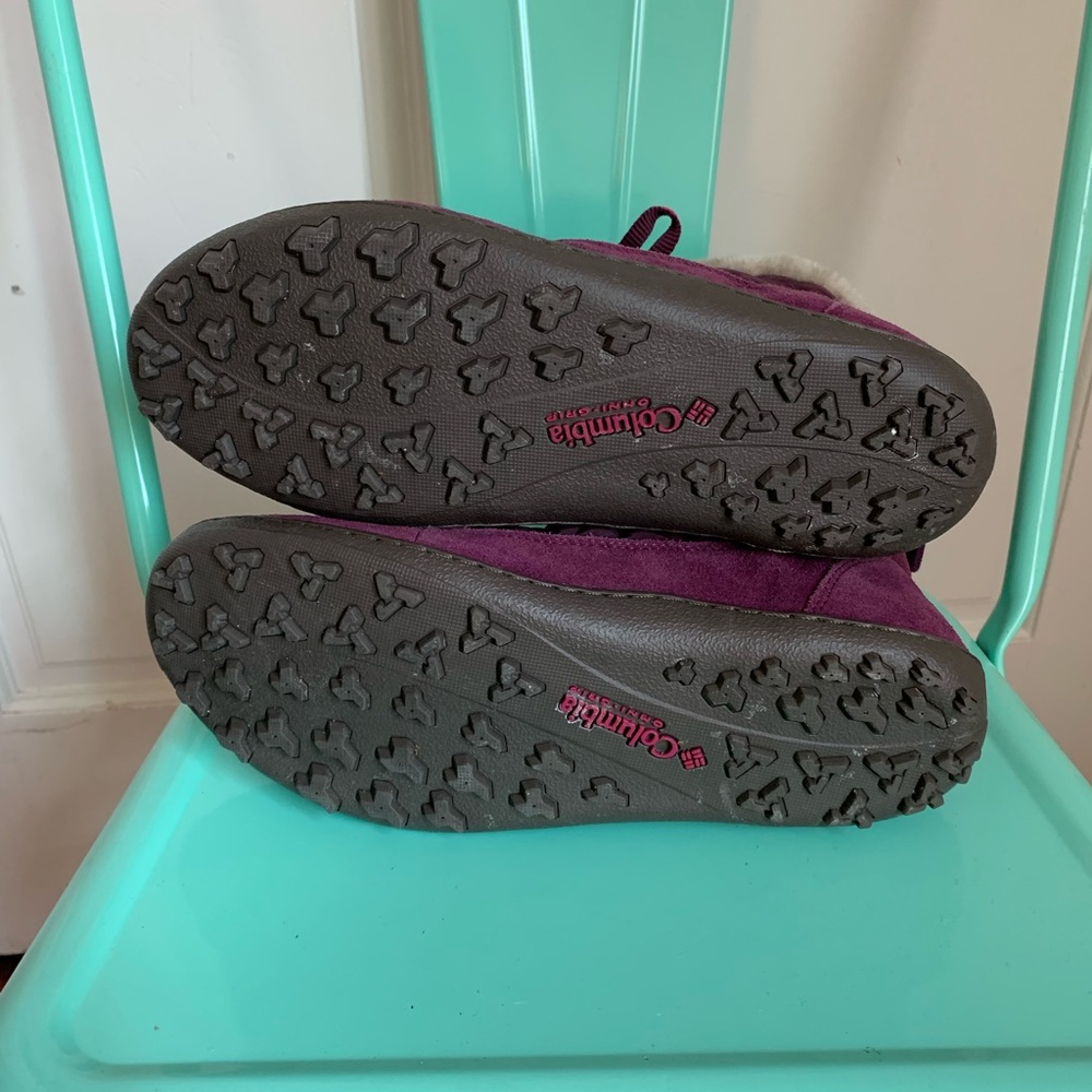 Columbia Purple Ankle Boots with Fur Lining - Picture 8 of 9